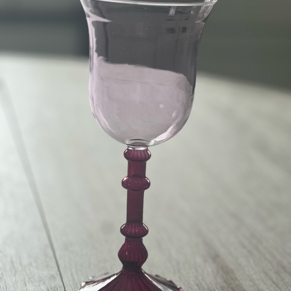 Brand new in the box Anthropologie Cinza Wine glasses- multi colored. - Picture 3 of 5